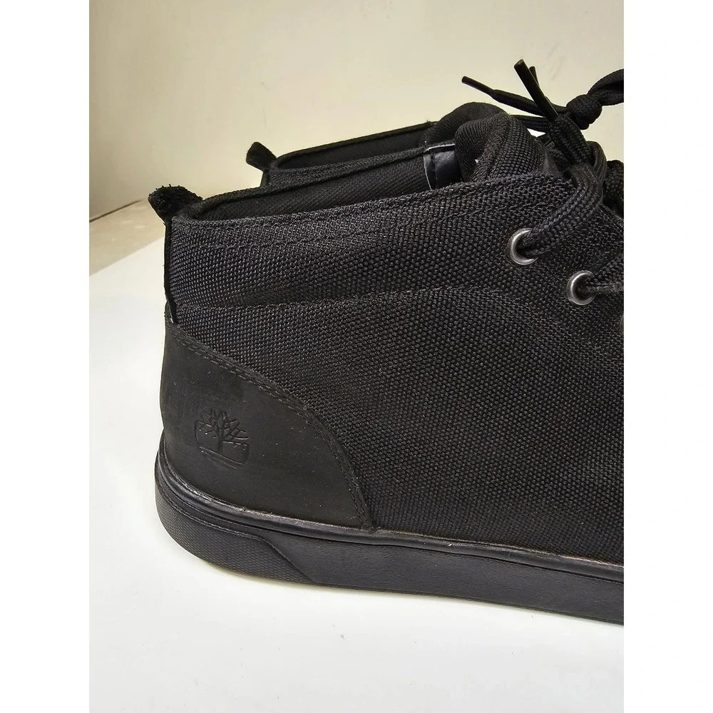 Timberland Groveton Chukka Mens Black Sneaker Boots